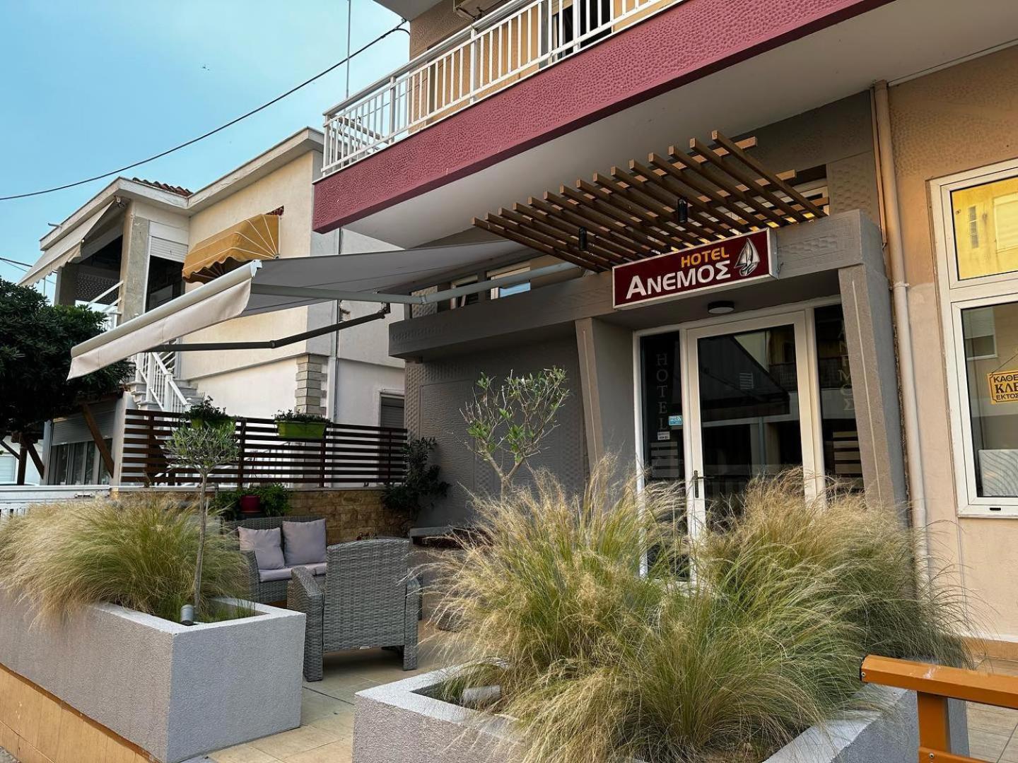 Hotel Anemos Agía Triás Exterior foto